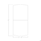 Skutchi Designs 45 in W, 96 in L, 29 in H, Engineered Wood Top, Grey HAR-AREC-46x92-T-XD01 - alternate 4